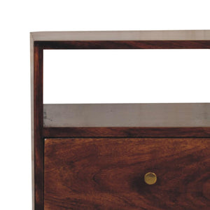 Tula Bedside Table | Compact Bedroom Storage | Contemporary Design