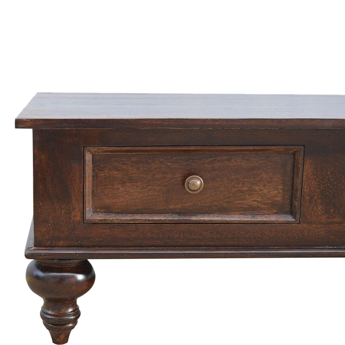 Turned Coffee Table | 4 Drawer Storage | Classic Living Room Design