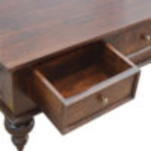 Turned Coffee Table | 4 Drawer Storage | Classic Living Room Design