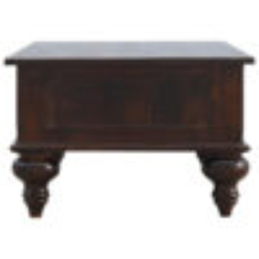 Turned Coffee Table | 4 Drawer Storage | Classic Living Room Design