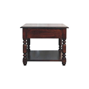 Turned Legs Cherry Console Table | Warm Timber Hallway Table | Classic Entryway Furniture