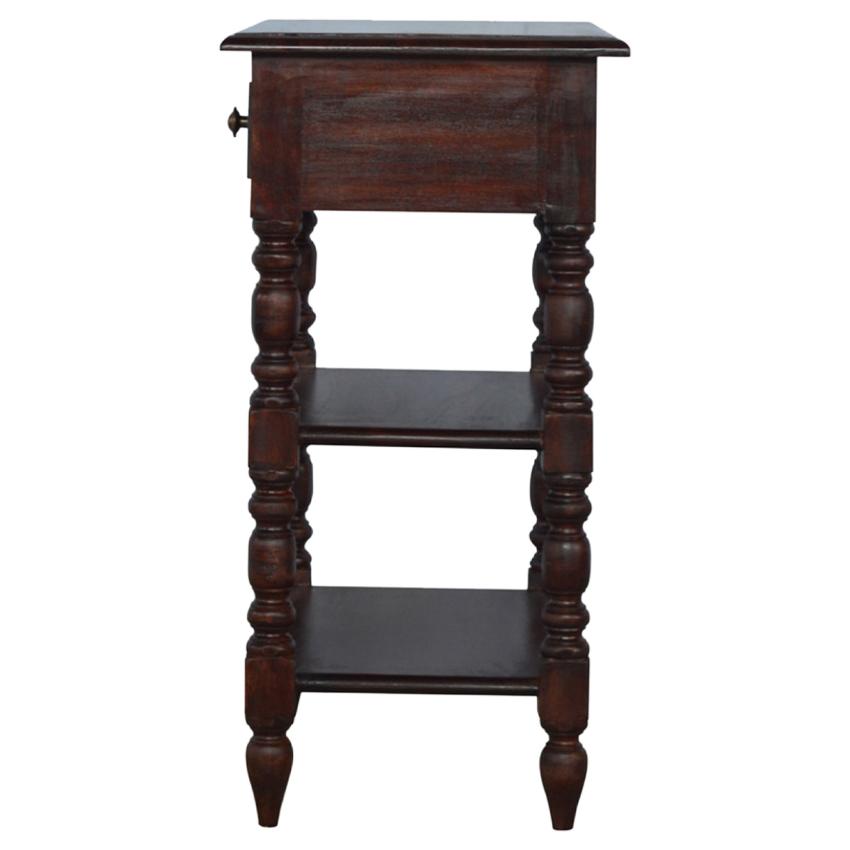 Turned Occasional Table | Solid Wood | Artisan Side Table