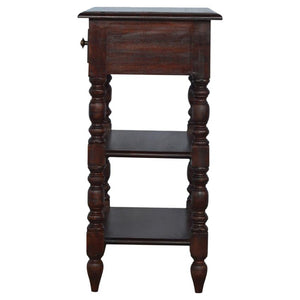 Turned Occasional Table | Solid Wood | Artisan Side Table
