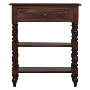 Turned Occasional Table | Solid Wood | Artisan Side Table