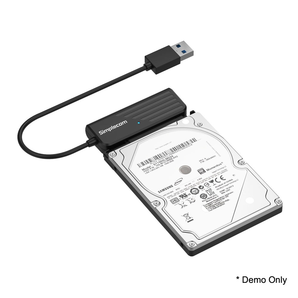SA205 Compact USB 3.0 to SATA Adapter Cable | Converter for 2.5" SSD/HDD