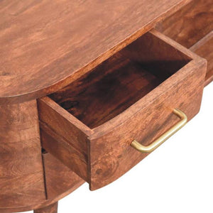 Valenza 2 Drawer Media Unit | Timber TV Cabinet | Living Room Storage