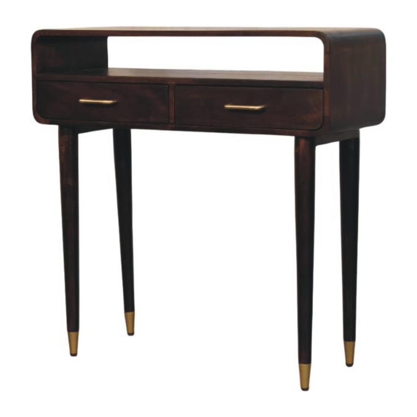 Valenza Console Table | Slim Hallway Table | Timeless Timber Style