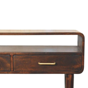 Valenza Console Table | Slim Hallway Table | Timeless Timber Style