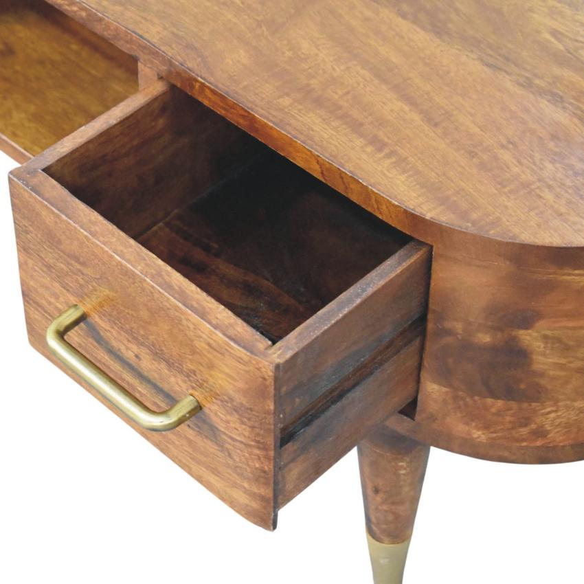 Valenza Media Unit | Solid Wood TV Cabinet with Storage