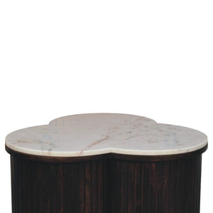 Verona Marble Coffee Table | Solid Mango Wood | Natural Stone Top | Refined Centre Table