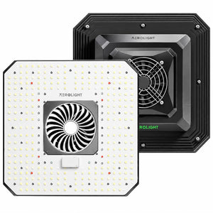 VIVOSUN AeroLight 120W LED Grow Light | Tunable Full Spectrum, Integrated Circulation Fan, GrowHub Compatible & 2x2 ft Coverage