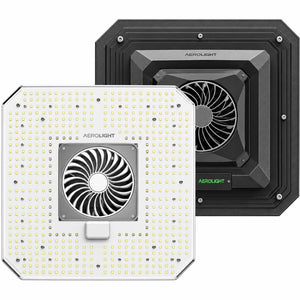 AeroLight 180W LED Grow Light, Indoor Plant Light with Circulation Fan for Grow Tent Cooling Ventilation, Tunable Full Spectrum, Support App Control, GrowHub Compatible, 2.7x2.7ft Coverage