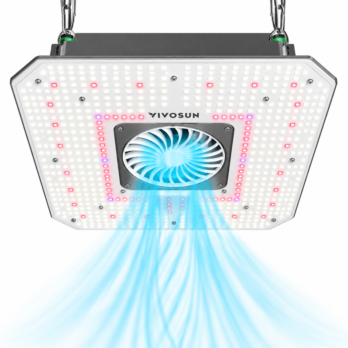 VIVOSUN AeroLight 240W LED Grow Light | Tunable Full Spectrum, Integrated Airflow & 4x2 ft Coverage