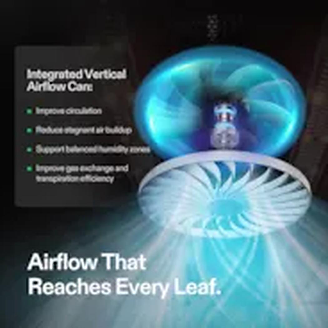 VIVOSUN AeroLight 850W LED Grow Light | Tunable Full Spectrum, Integrated Airflow & 5x5 ft Coverage