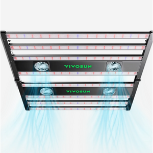 VIVOSUN AeroLight 850W LED Grow Light | Tunable Full Spectrum, Integrated Airflow & 5x5 ft Coverage