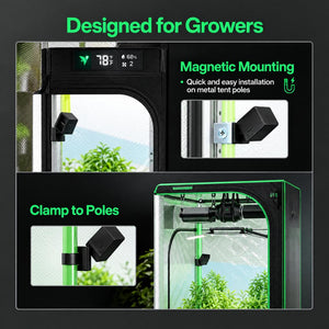 VIVOSUN GrowCam C4 Smart Grow Camera | 2K QHD, Night Vision, Timelapse & App Control