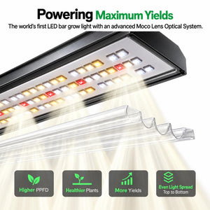 VIVOSUN LumaLight 750W LED Grow Light | Full Spectrum, Deep Canopy Penetration & 5x5 ft Coverage