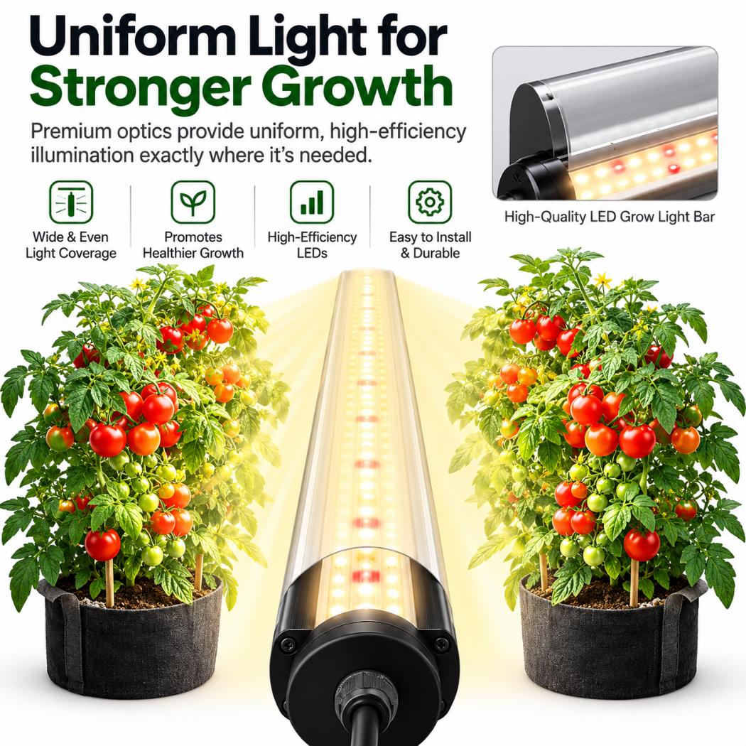 VIVOSUN LumaRay 100W Under Canopy Grow Light | Full Spectrum, Smart Dimmable & SGS Compatible