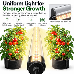 VIVOSUN LumaRay 100W Under Canopy Grow Light | Full Spectrum, Smart Dimmable & SGS Compatible