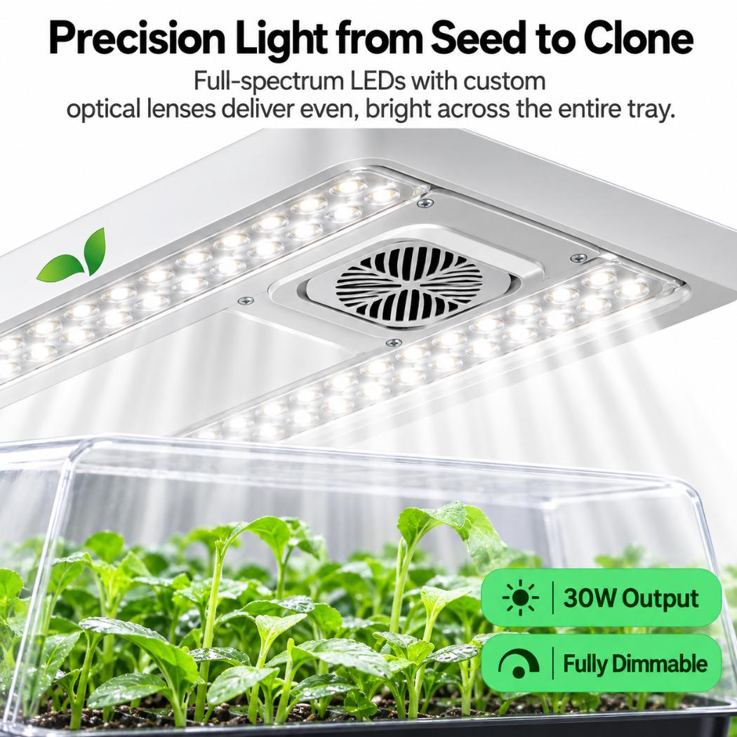 VIVOSUN VSeed S40 Smart Seedling Box | 40-Cell Seed Starting & Cloning System with Ebb & Flow Irrigation
