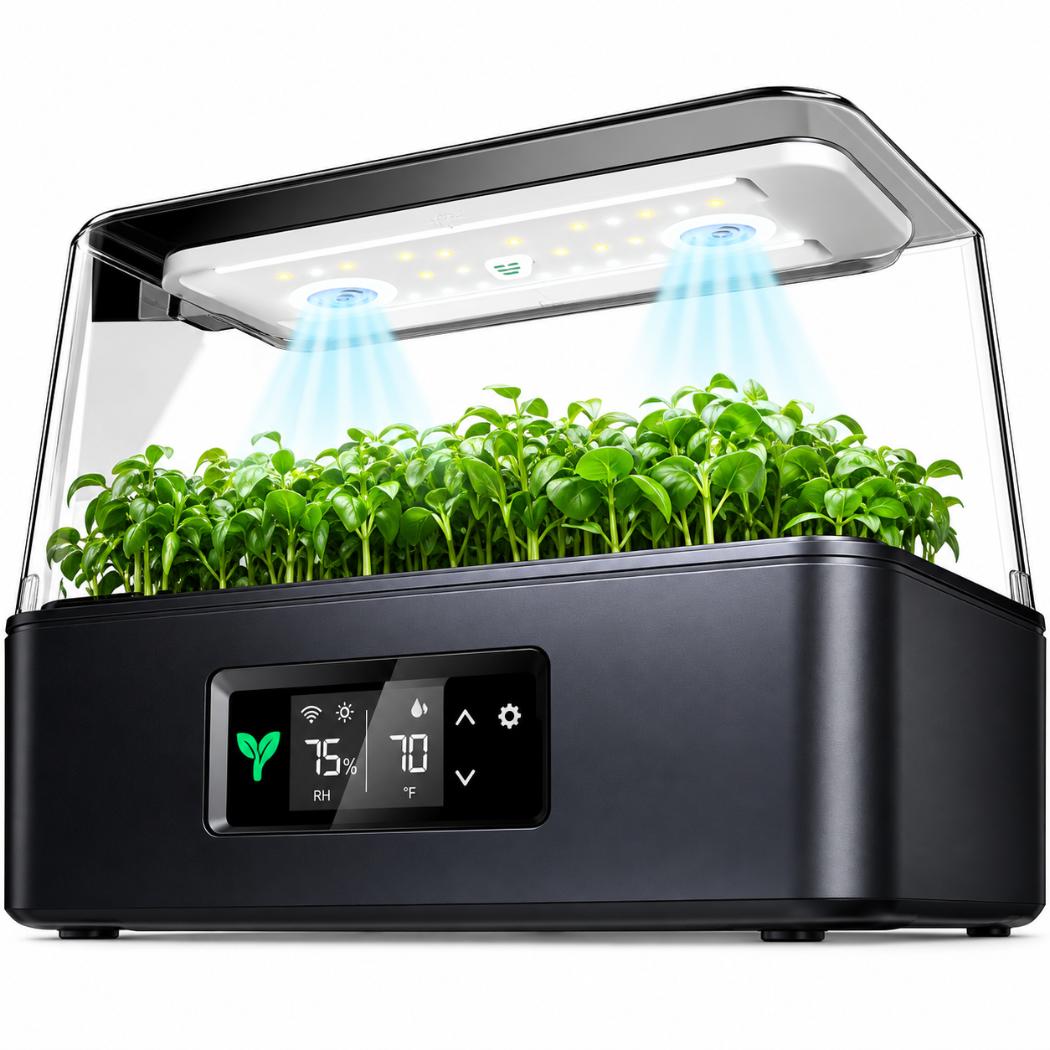 VIVOSUN VSeed S40 Smart Seedling Box | 40-Cell Seed Starting & Cloning System with Ebb & Flow Irrigation
