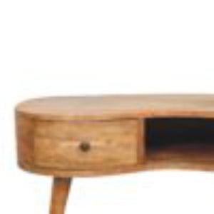 Wave Coffee Table | Oak Finish | Sculptural Living Room Design