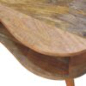 Wave Coffee Table | Oak Finish | Sculptural Living Room Design