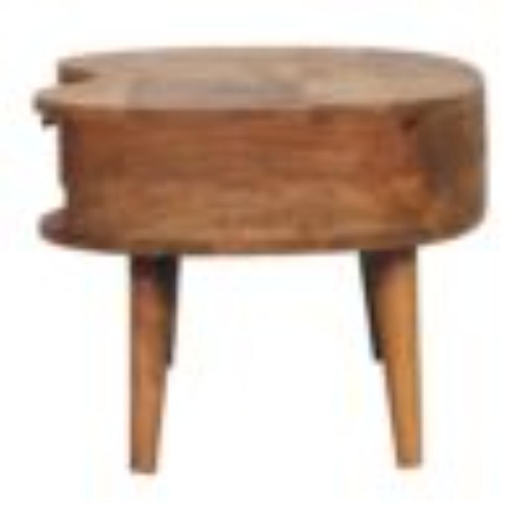 Wave Coffee Table | Oak Finish | Sculptural Living Room Design