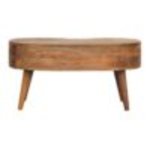 Wave Coffee Table | Oak Finish | Sculptural Living Room Design