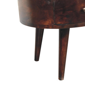 Wave Coffee Table | Walnut Finish | Sculptural Living Room Design
