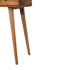 Wave Writing Desk | Oak Finish | Curved Home Office Design