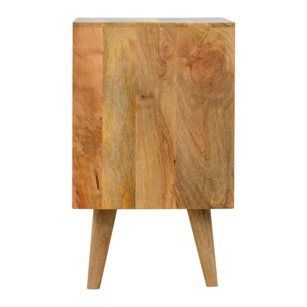 White Envelope Bedside Table | Bedroom Nightstand