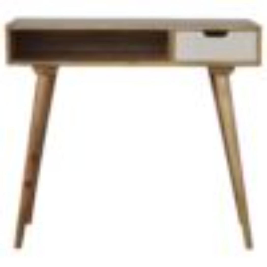White Writing Desk | Storage Drawer | Home Office Furniture
