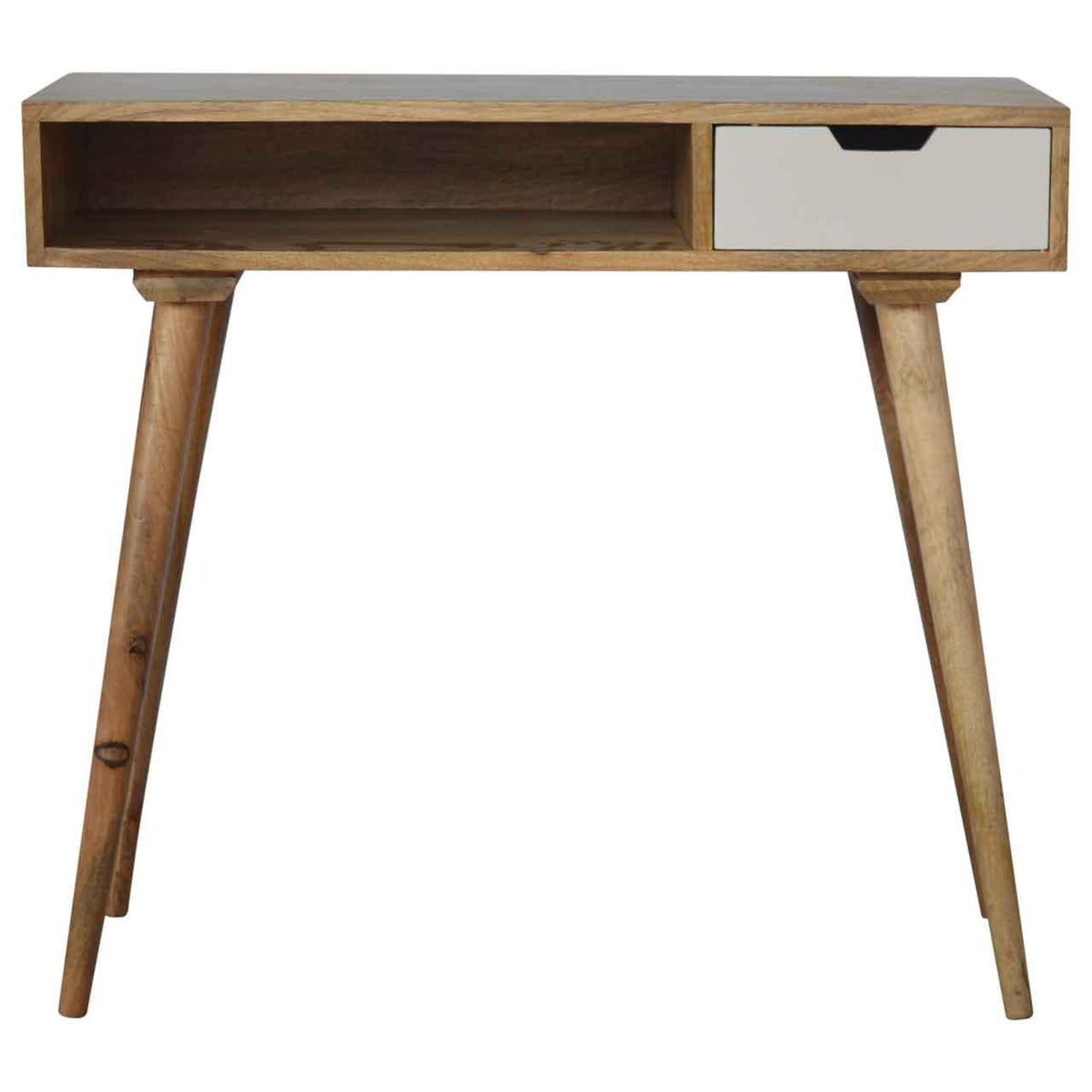 White Writing Desk | Storage Drawer | Home Office Furniture