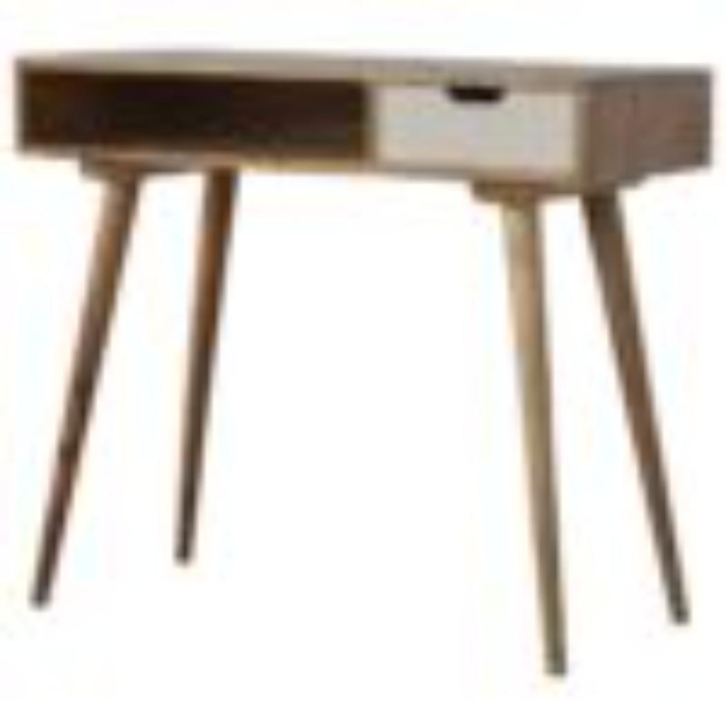White Writing Desk | Storage Drawer | Home Office Furniture