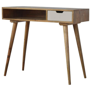 White Writing Desk | Storage Drawer | Home Office Furniture