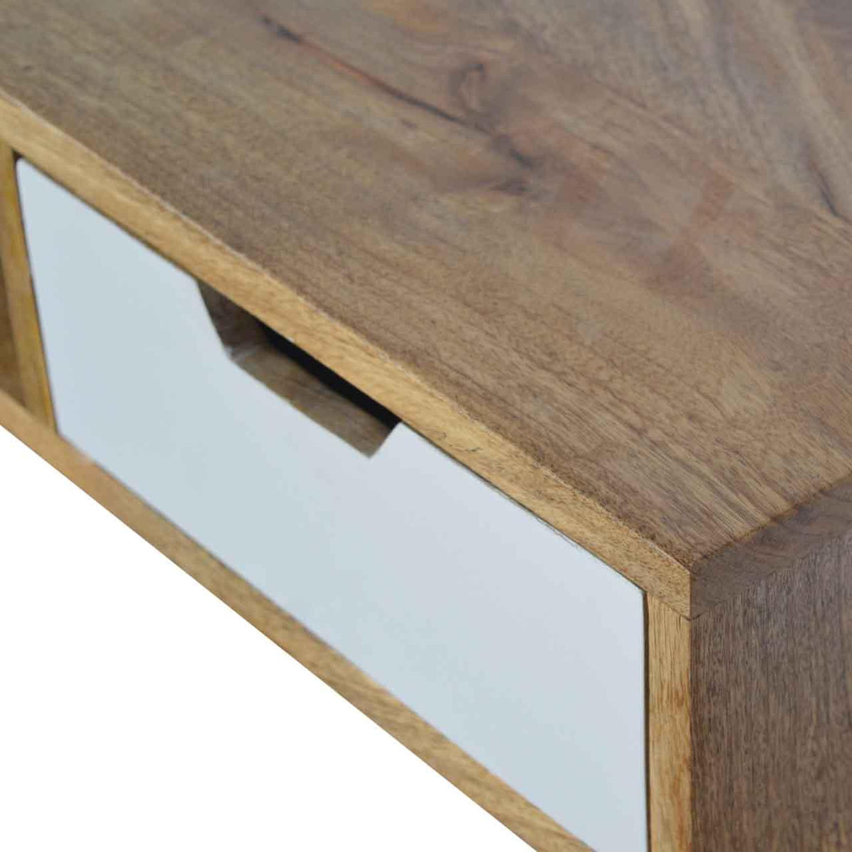 White Writing Desk | Storage Drawer | Home Office Furniture