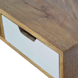 White Writing Desk | Storage Drawer | Home Office Furniture