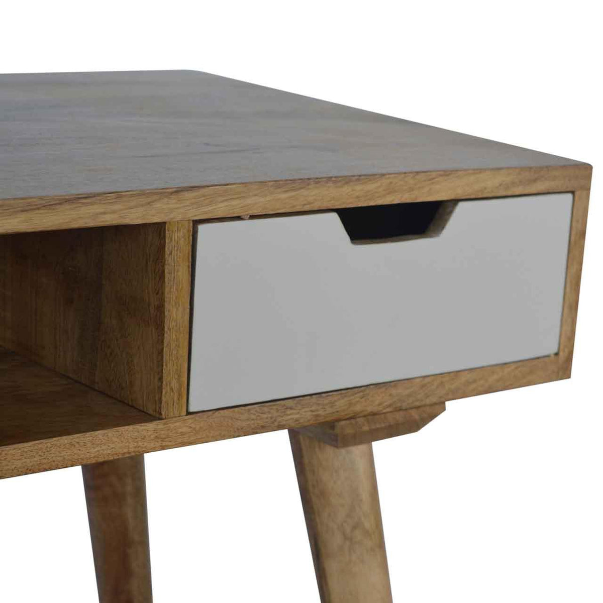 White Writing Desk | Storage Drawer | Home Office Furniture