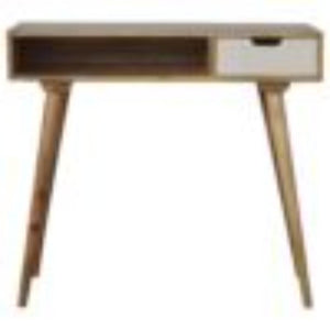 White Writing Desk | Storage Drawer | Home Office Furniture
