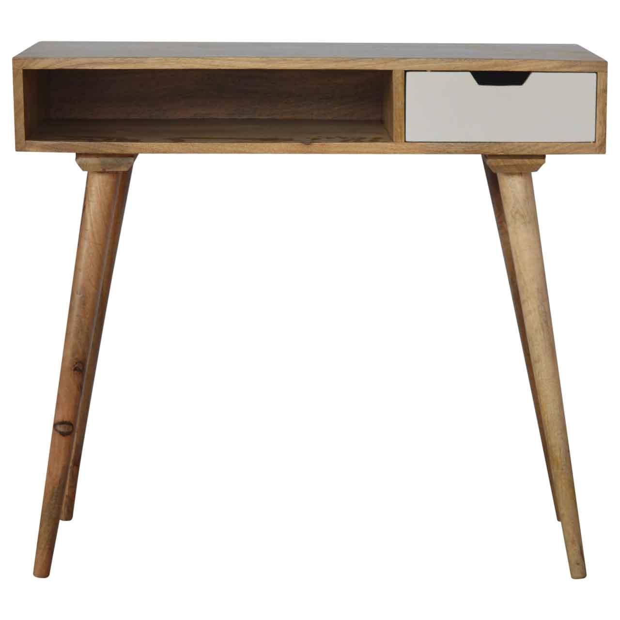 White Writing Desk | Storage Drawer | Home Office Furniture