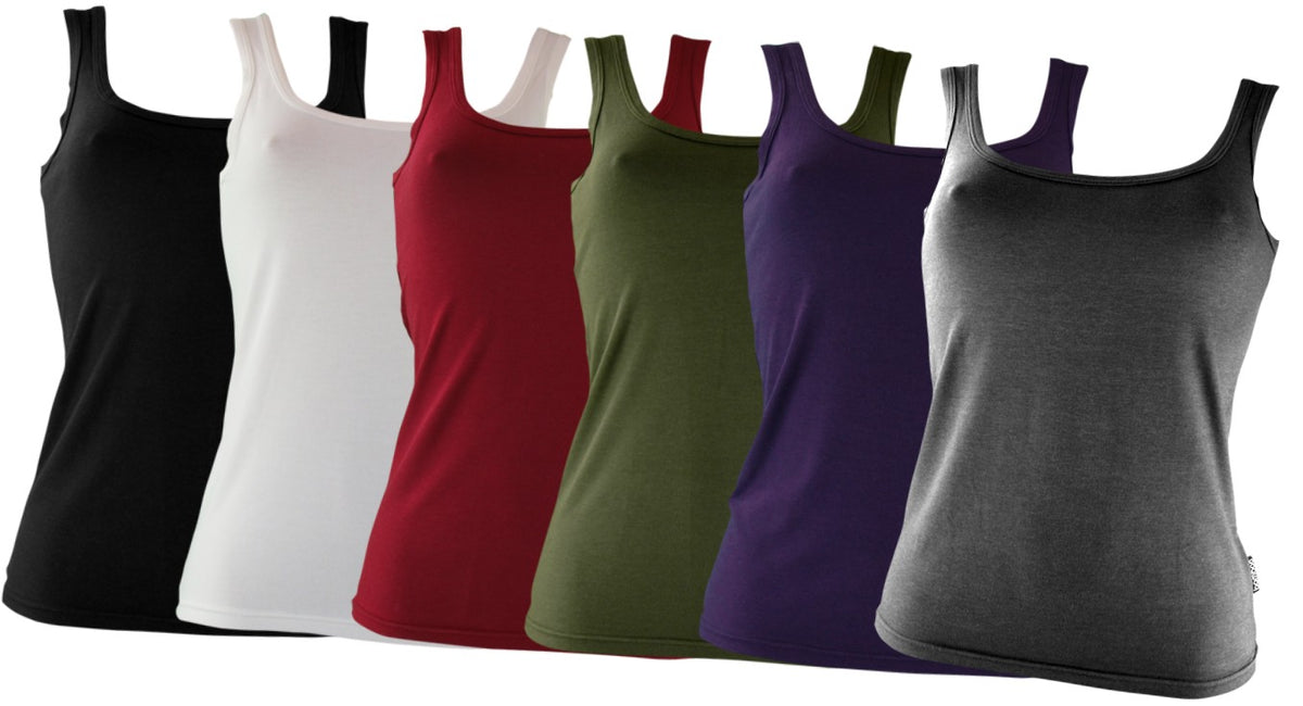 Women's Premium Bamboo Singlets | Firm Fit | Sizes 8-20