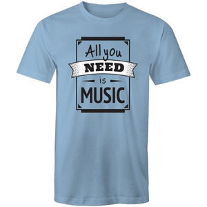 Men's All You Need Is Music T-shirt