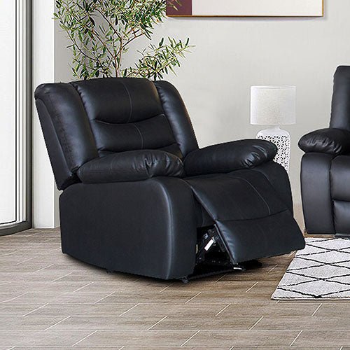 Black Leather Fantasy Recliner