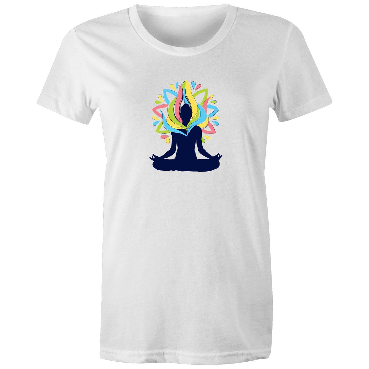 Women's Yoga Energy Lotus T-shirt