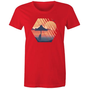 Women's Chilled Sunset Beach T-shirt
