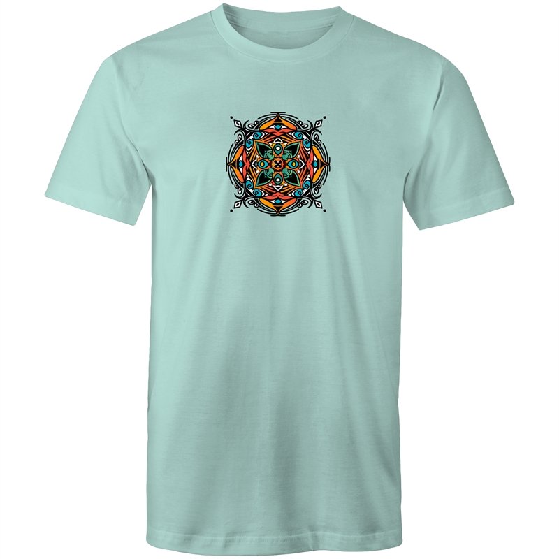 Men's Indian Mandala Pattern T-shirt