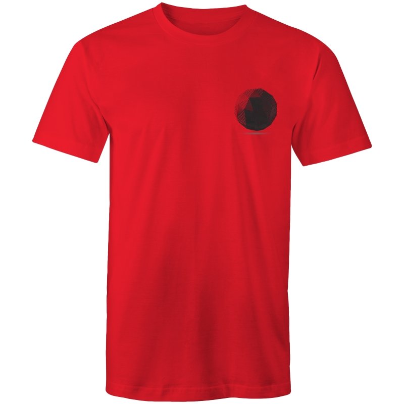 Men's Lineal Globe Pocket T-shirt