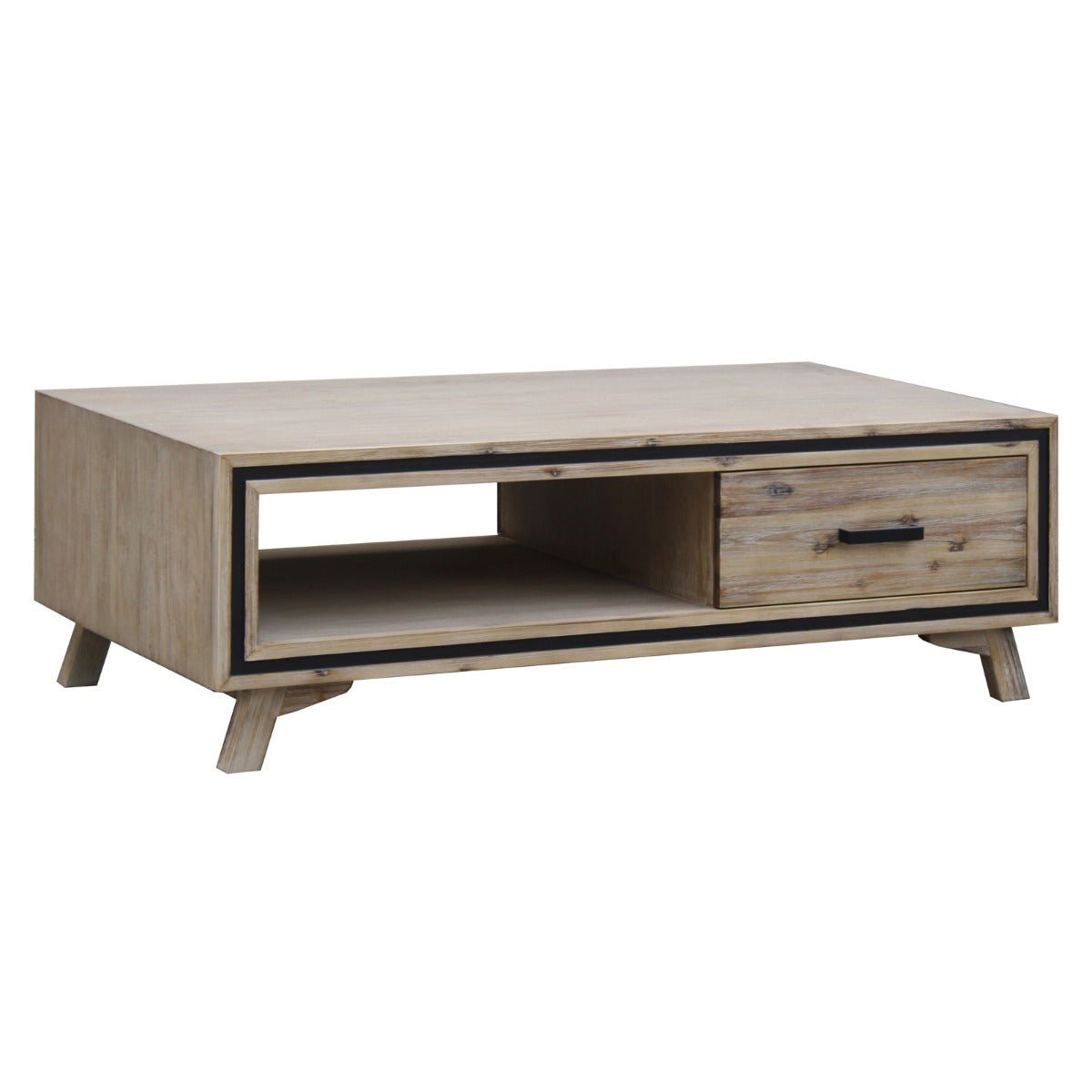 Solid Wood Acacia & Veneer Coffee Table