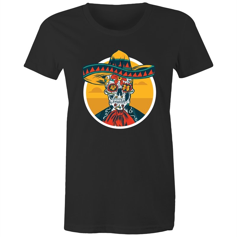 Women's Mexican Sugar Skull T-shirt